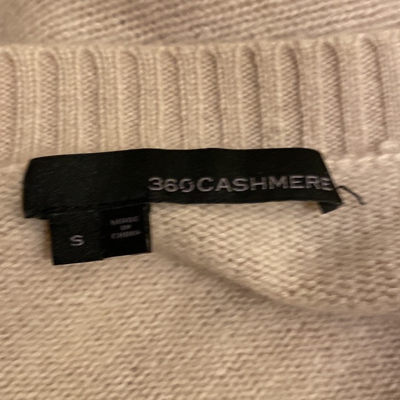 360 CASHMERE CARDIGAN SWEATER. Size S - Picture 5 of 8